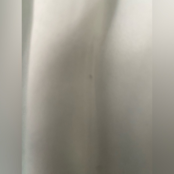 Nasty Gal Satin Ruffle Pajama Set Mint Green Button-Up Top & Shorts - Picture 10 of 11